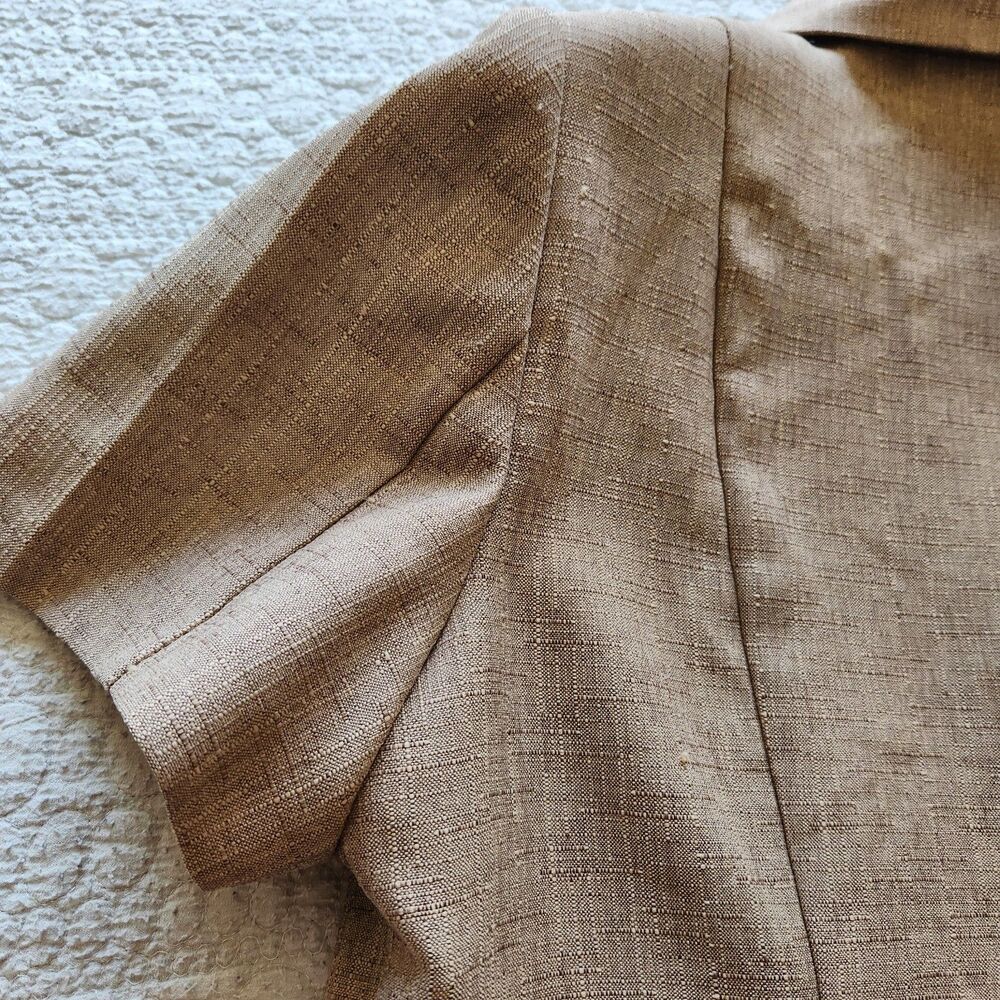 Boho Southwestern Vintage Top Womens 14 Embroidered Hem Cottagecore 90s Y2K - Picture 13 of 16